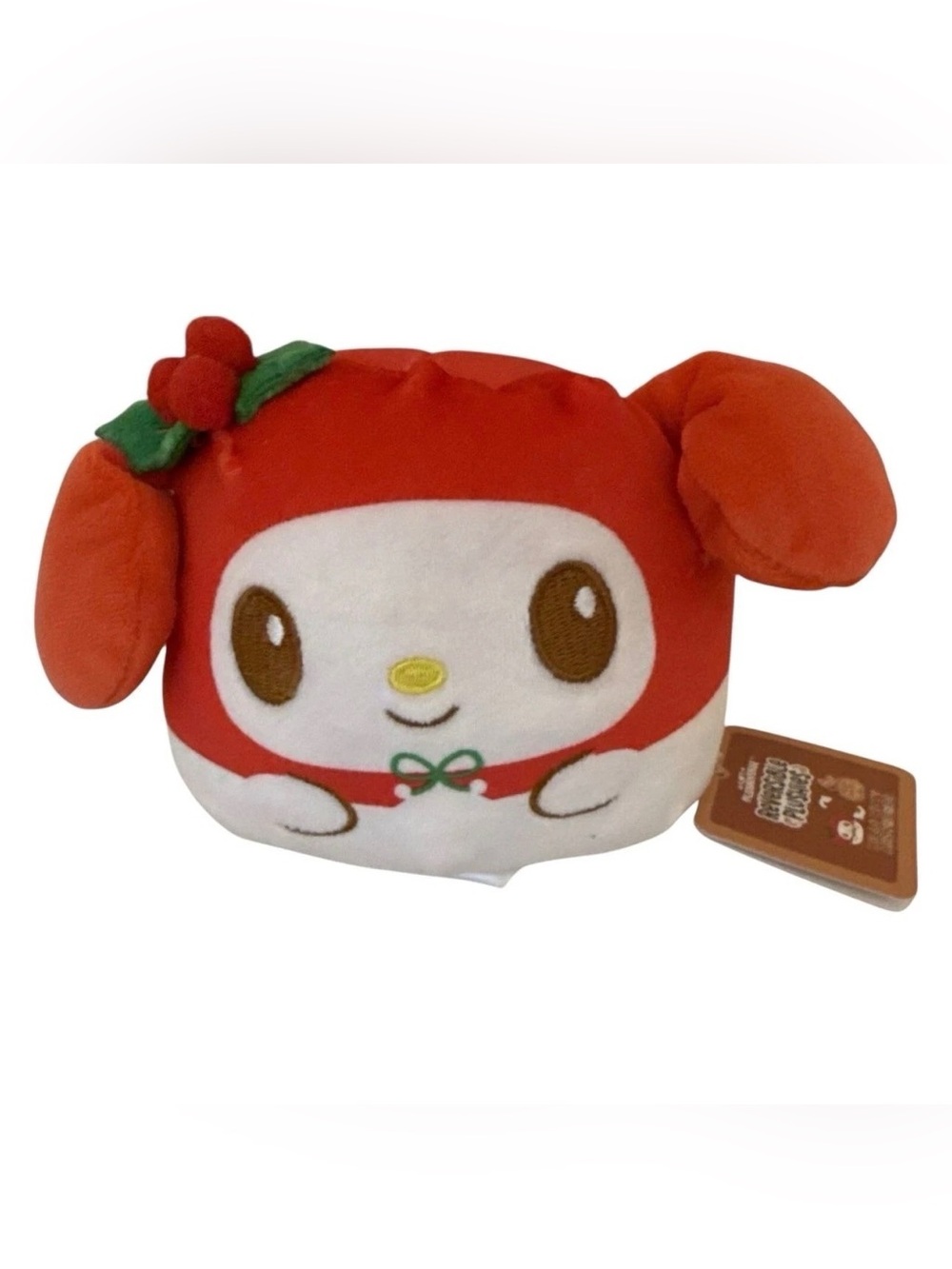 My Melody Strawberry Plush Pillow - Red & White